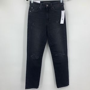 Joes women 23 jeans the milla high‎ rise straight ankle stretch distressed NEW